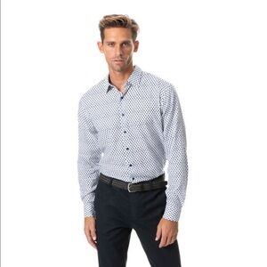 Rodd & Gunn Men’s Kevin Heights Button Down Shirt Sports Fit 2XL NWOT